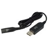 vhbw Ladekabel kompatibel mit Braun Silk&Soft 5360, 5560 Rasierer -