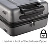 Zipper Lock Clips, 4 PCS Zipper Clips Anti Theft -