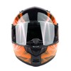 Typhoon TH158 Adult Modular Motorcycle Helmet DOT Dual Visor Full