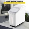 VEVOR Ingredient Storage Bin, 11.4 Gallon Capacity Shelf Ingredient Bin,