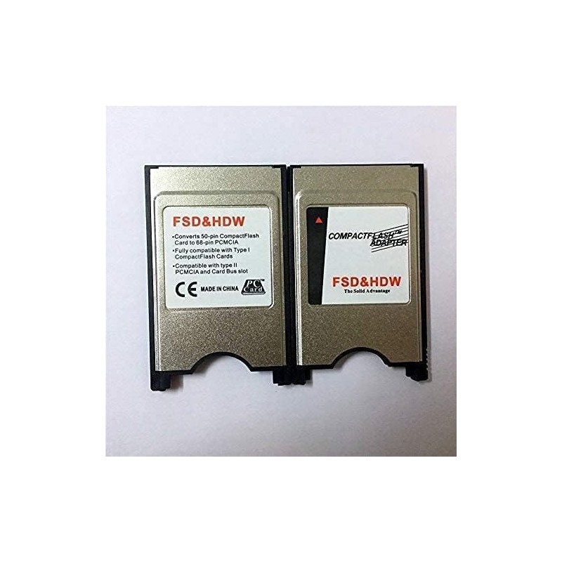 PCMCIA Compact Flash PC CF Adaptador de Lector de Tarjetas