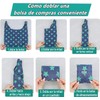 12-Pack Bolsas Ecológicas, Bolsa de Compras Portátil Reutilizable