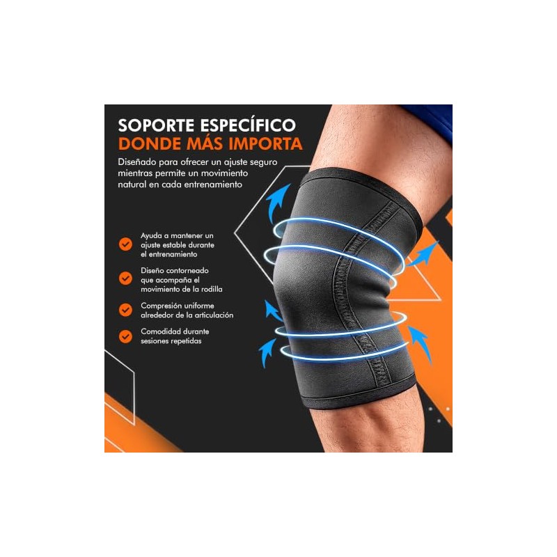 Hyperz - Rodilleras para Gimnasio y CrossFit – Soporte de