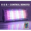Naymon 10pz Reflector Lampara Led Rgb Iluminacion Color 30w