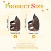 PATIKIL Sewing Thimble, 4 Pcs Metal Thimbles for Hand Sewing