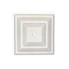 Pack of 10 White Plastic Fence Posts Caps for a