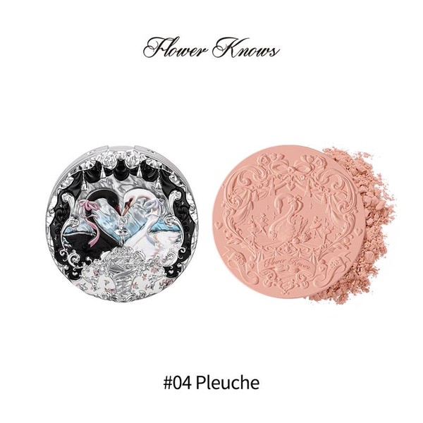 Flower Knows Swan Ballet Collection Embossed Blush - Color: 04