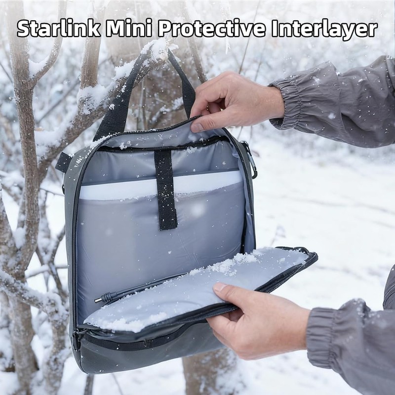 XTAR Adventure Bag for Starlink Mini,Outdoor Travel Bag, fits Starlink