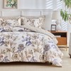 Joyreap Queen Comforter Set- 7 Pieces Floral Bed in a