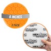 Chemical Guys Hex-Logic Medium Cut Polishing Pad Orange (6.5 Inch)