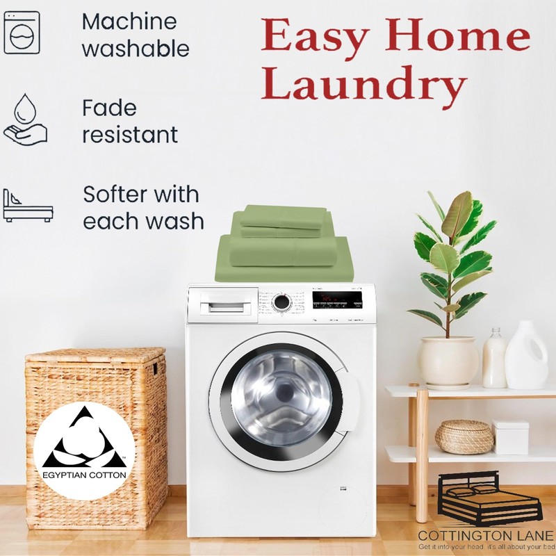 CaliKing Split California King Sheets Set - 5 Pieces Adjustable