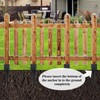 4 Pcs 4 "x 4 "Fence Post Anchors Ground Spike