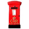 Post Box London Fridge Magnet Red Traditional English British Souvenir