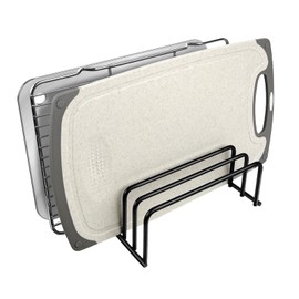 Cutting board organizers (1.0 and 0.6 inch wide slots), cutting board organizer, cutting board storage, biscuit sheets, bakeware organizers for cabinets…