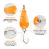 Spinner Blinker Set, 43 Pieces Trout Bait, Spoons Trout Set