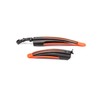vhbw Bicycle mudguard set for front wheel, rear wheel for