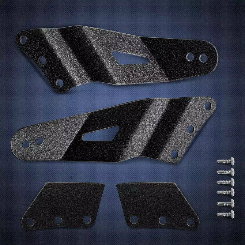 Nilight 52Inch 2PCS Curved LED Light Bar Bracket For 99-06