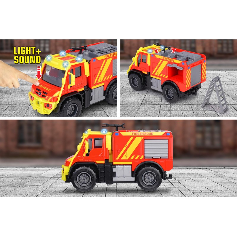 Majorette Unimog U530 Fire Truck