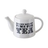 Premier Housewares Carnival Teapot - White