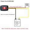 Gebildet Paste Type Switch Rocker Toggle Switch with Terminal, ON/Off