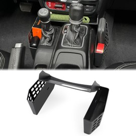 Z8 Center Console Gear Shift Storage Box Organizer Tray Compatible with 2018-2023 Jeep Wrangler JL JLU & Gladiator JT(Only Fits Auto Transmission)