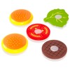 Viga Wooden Hamburger & Sandwich Set - Childrens Pretend Play