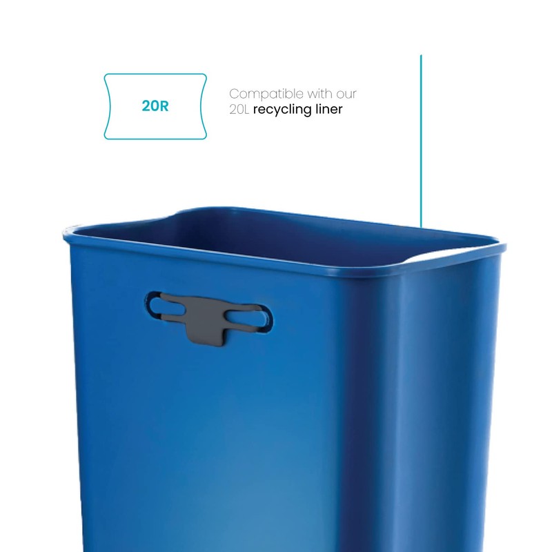 Home Zone Living 2-Pack 5 Gallon Kitchen Trash Bags with