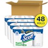 Scott Rapid-Dissolving Toilet Paper, 48 Double Rolls, Septic-Safe, Toilet Paper