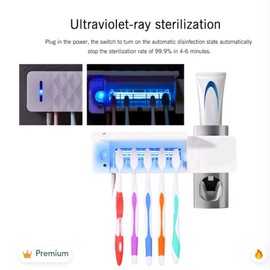 Anti-bacteria UV Automatic Toothbrush Sterilizer