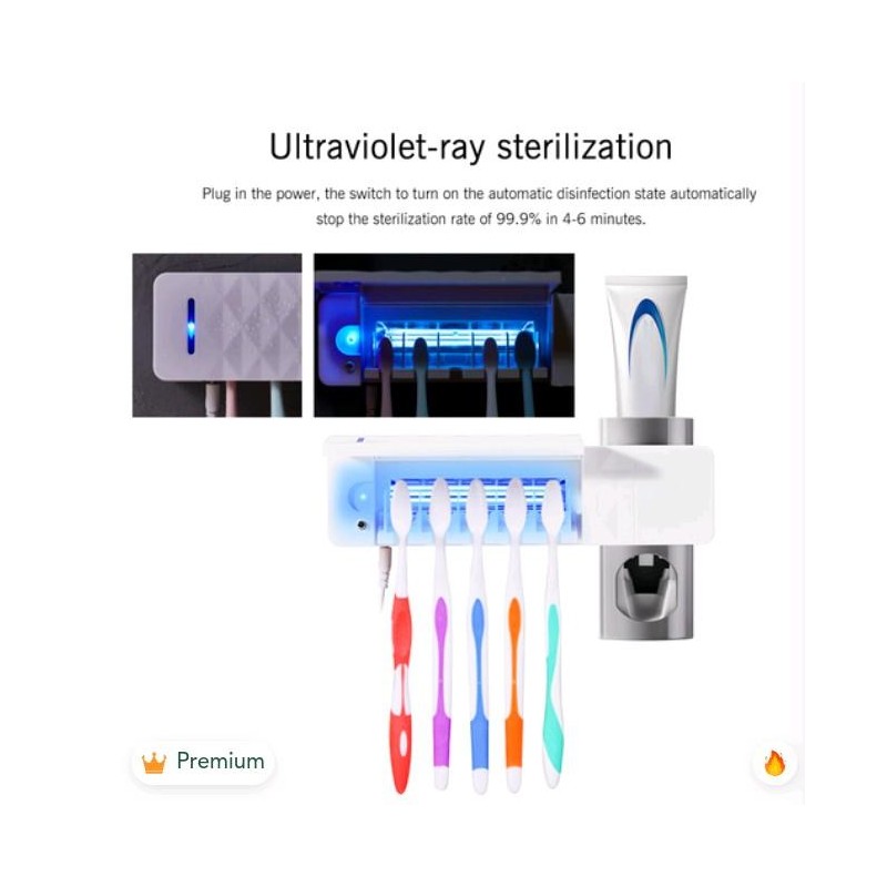 Anti-bacteria UV Automatic Toothbrush Sterilizer