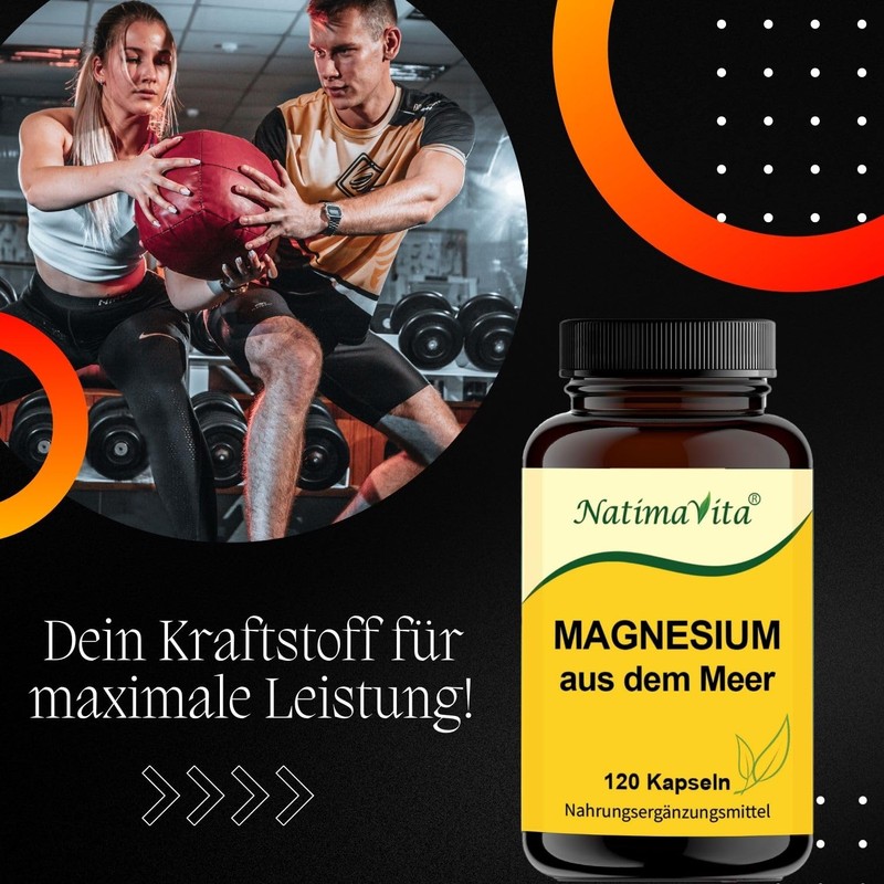 Magnesium aus dem Meer - natürlich - vegan - 120