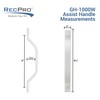 RecPro RV Grab Assist Handle | 9 1/2 Inches |
