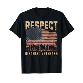 Disabled Veteran Handicap Military Soldier Veterans Day T-Shirt