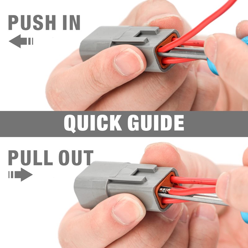 iCrimp Deutsch Contact Removal Tools, DT Series, Terminal Extraction Tool