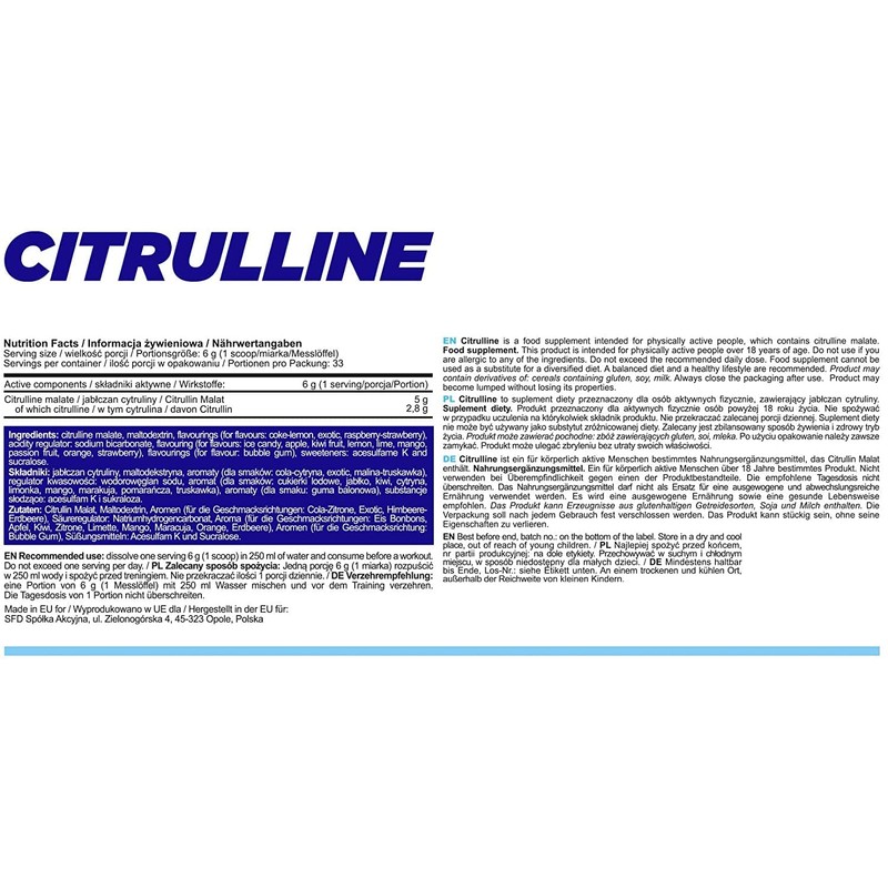 Citrulline, Apple - 200g