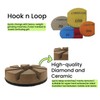 Hybrid Diamond Ceramic Polishing Pucks, Aggressive Concrete Terrazzo Floor Hook