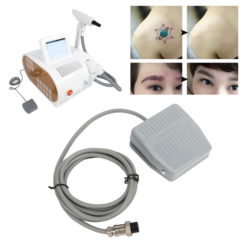 3 Hole Laser Tattoo Removal Machine Foot Switch Accessory Hair