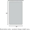 Shower Curtain Liner 76 Inches Long, 3D EVA Heavy Duty