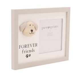 Dog Photo Frame with 3D Pebble Design Best of Breed Pet Forever Friends Memorial Frame