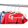 Finnhomy Non-Slip Clothes Hanger for Baby and Kids 30-Pack Velvet