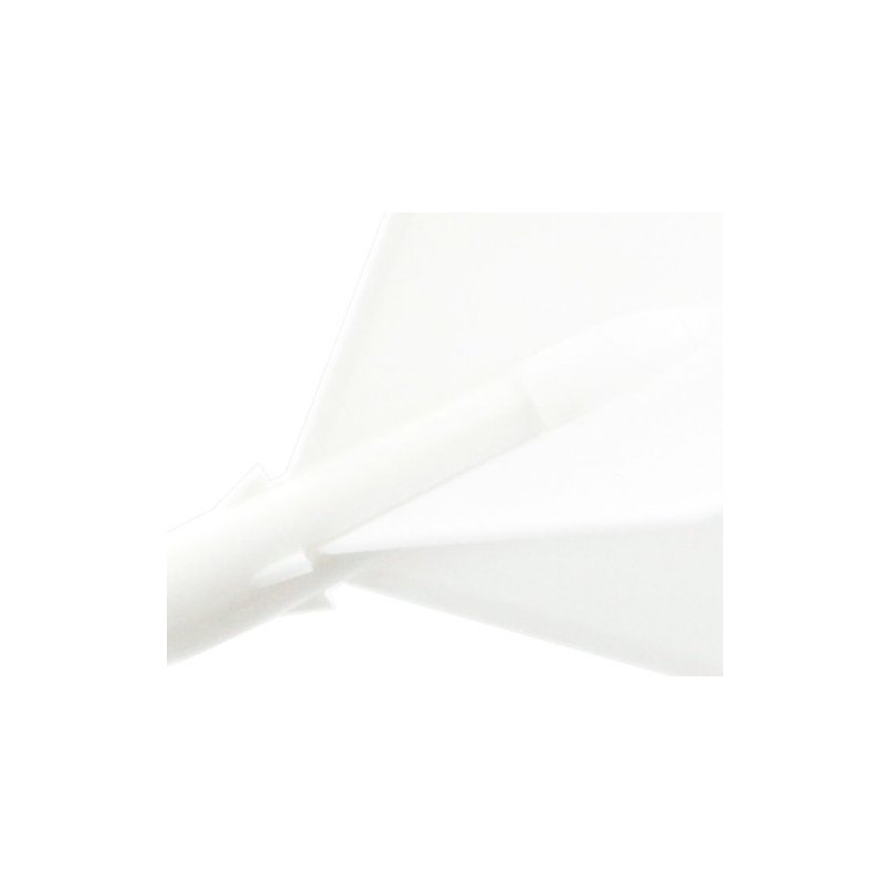 L-Style Dart Shafts: Durable Plastic Dart Shafts - Black Slim