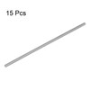 sourcing map 15pcs Round Rods 2.8mm x 100mm High Speed