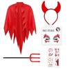 Women's Devil Costume - Complete Set for Your Perfect Devil