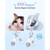 JoySolar Funny Badge Reel Retractable - Funny Crying Sad Cat