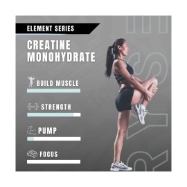 Ryse Element Series Creatine Monohydrate | Increase Lean Muscle Mass | Improv...