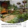 Sosoport Shepherd Hook for Outdoor Hanging Durable Garden Stake Hanger