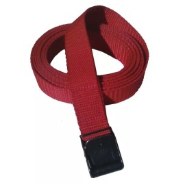 Fasty Transport Straps / Tie Downs - 8' x 1" - Load/Strength 300/900 lb - Red
