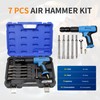 7PCS Air Hammer Kit, Pneumatic Hammers 2500 BPM, Air Hammer