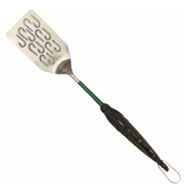 G.E.I. BASS FISH BBQ SPATULA Stainless Steel Grill Tool Novelty Unique Classic C
