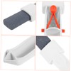 Generic 2pcs Pool Pumice Stone with V Clip Handle Rust